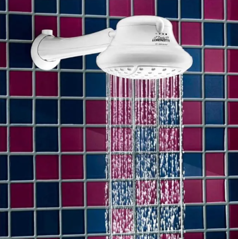 Chuveiro Bella Ducha 4T Ultra Lorenzetti 6800W 220V Branco 7531212