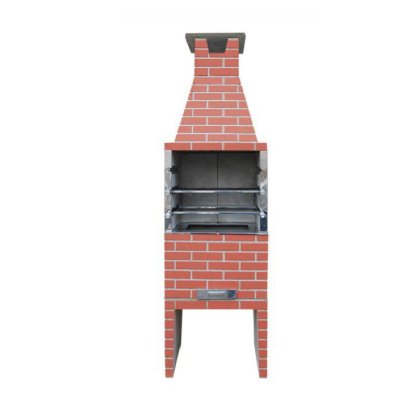 Churrasqueira Estilo Cerâmica Atacadão Lazer 65cm Tijolinho